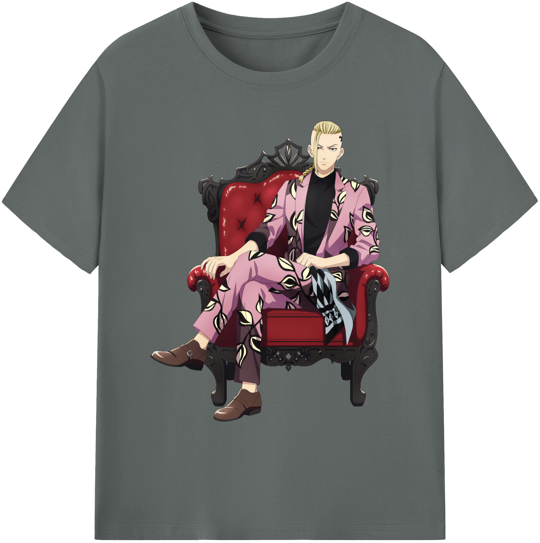 （画像用） 東京リベンジャーズ Tokyo Revengers 綿100％ メンズ半袖Tシャツ｜肌触りやわらか＆通気性
